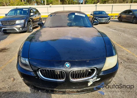 2005 BMW Z4 2.5 from USA, damaged, VIN 4USBT33525LS55757